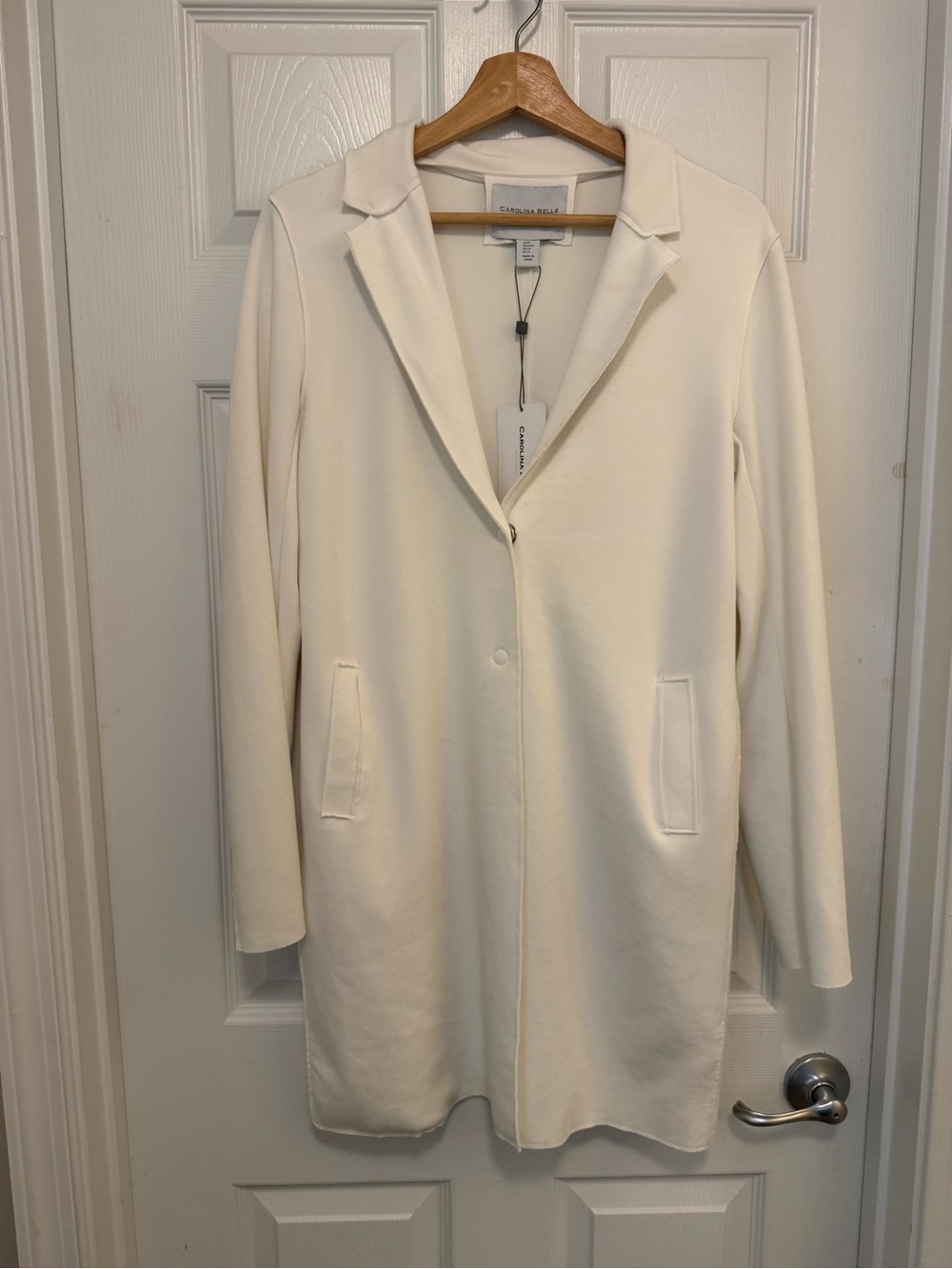 NWT Carolina Belle Montreal Single Breasted Mid-length Jacket